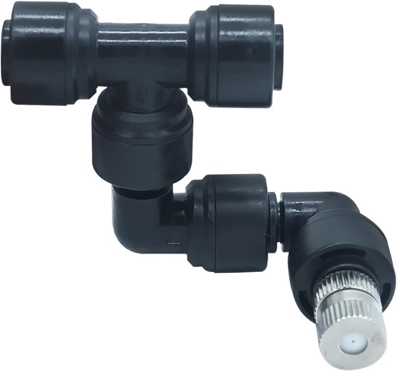 GLSJA 4 Pack Reptile Mister Nozzles，Reptile Misting Nozzles 1/4'', Reptile Fogger Fine Mist Nozzles for Full Water Coverage, Replacement Micro Spray Nozzles - Image 5